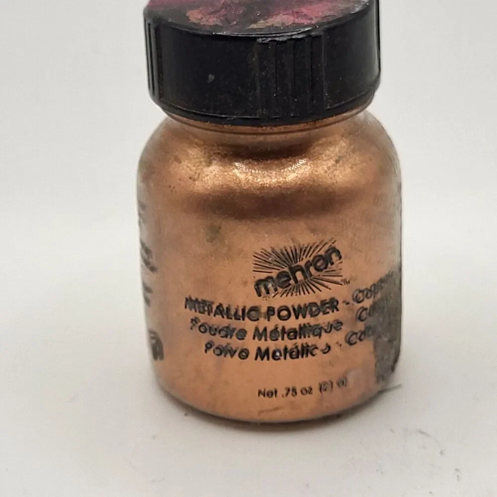 Mehron Silver Metallic Powder 1 oz